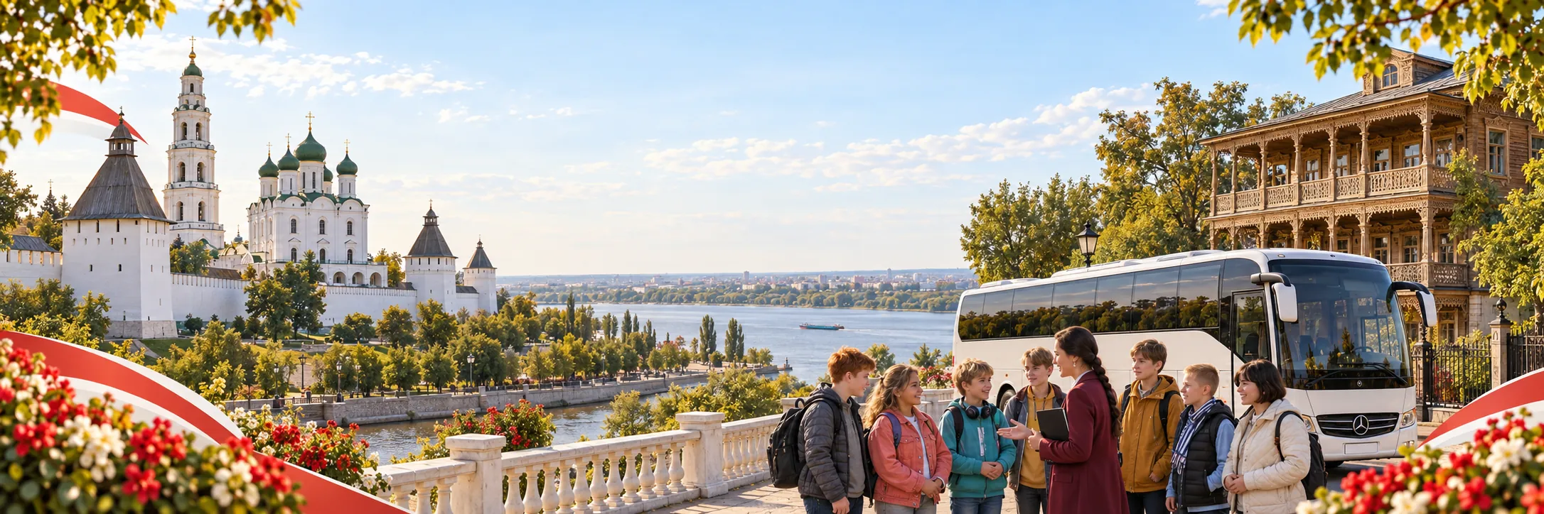 Школьные туры в Астрахань: класс на экскурсии