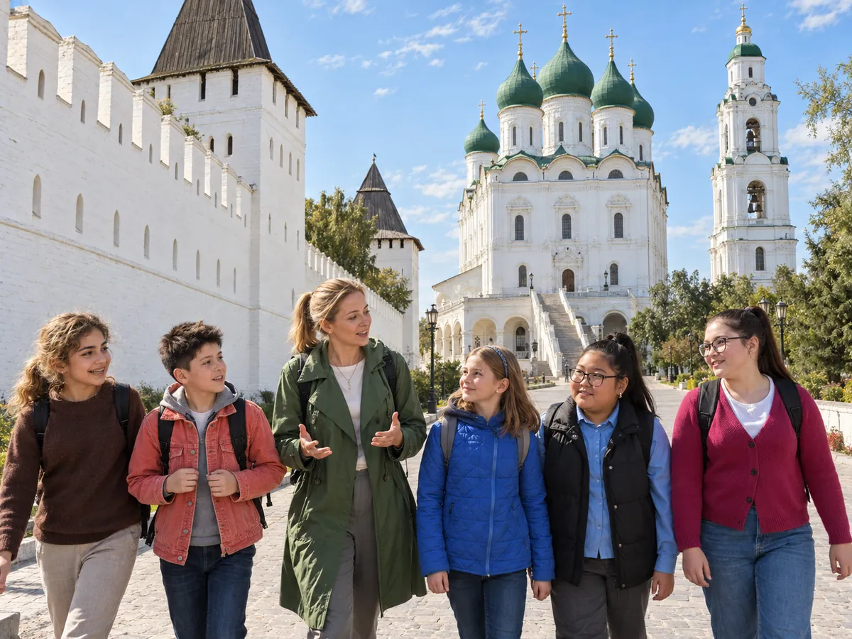 Коллаж маршрута «Астрахань за день»