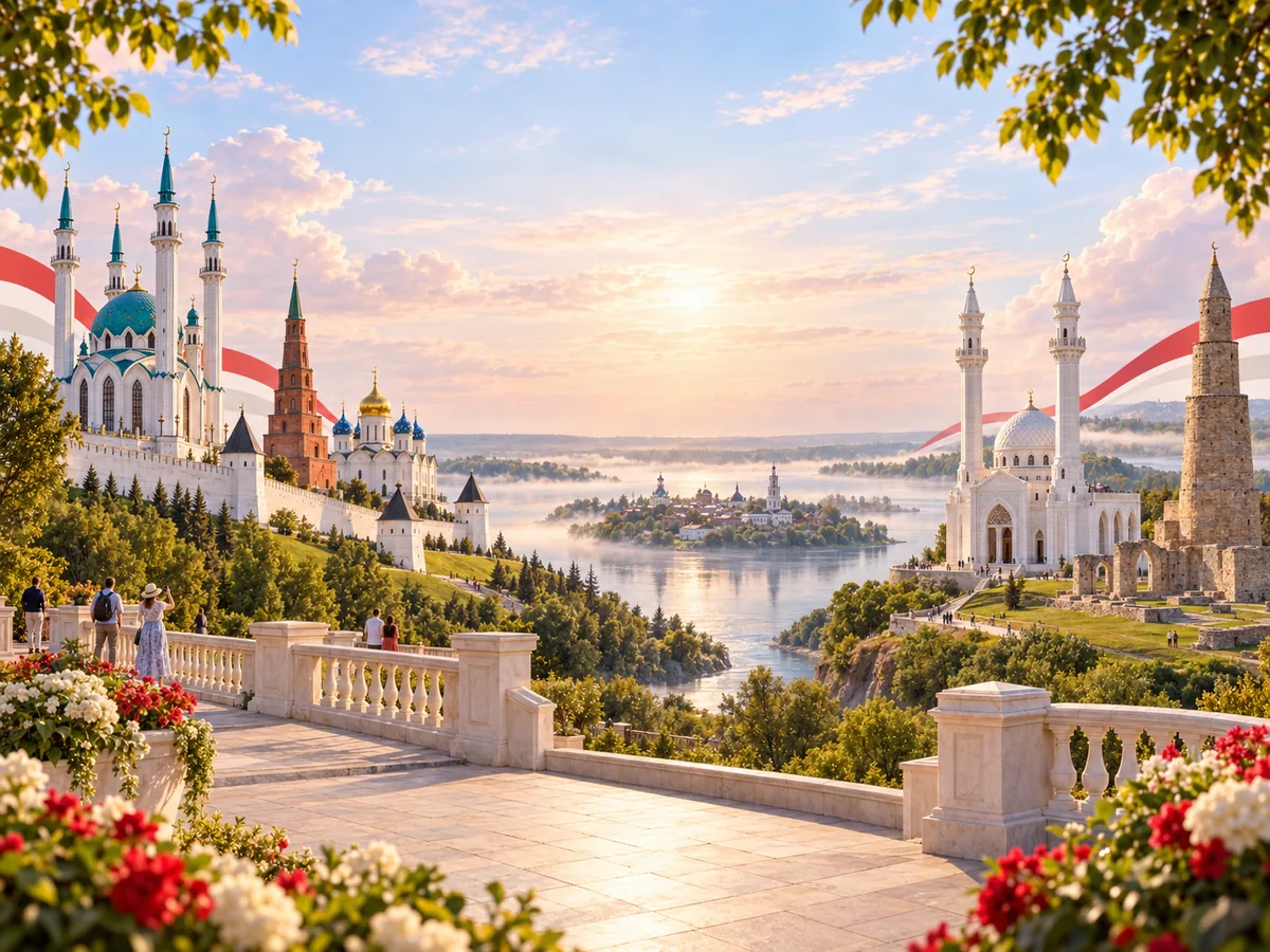 Kul Sharif, Sviyazhsk and the White Mosque in Bolgar