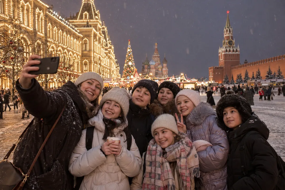Новогодняя Москва