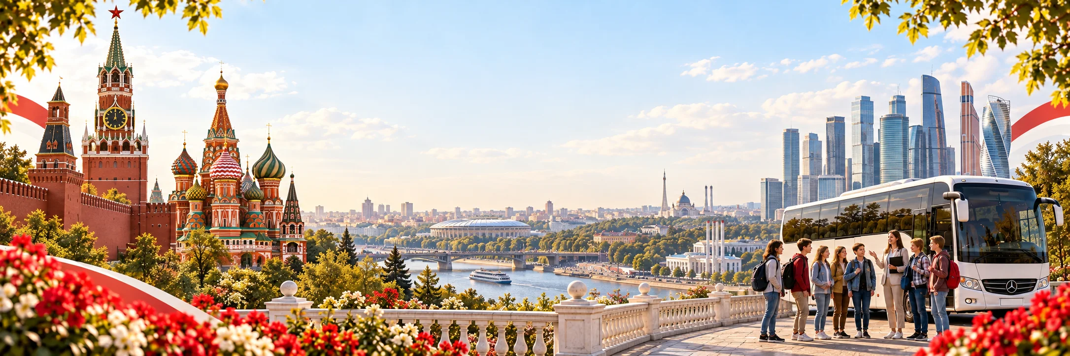 Школьные туры в Москву: класс на экскурсии
