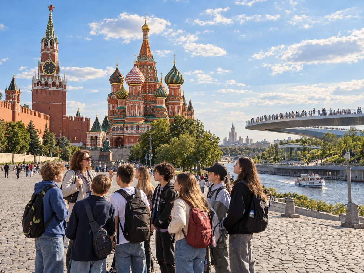 Коллаж маршрута «Сердце Москвы»