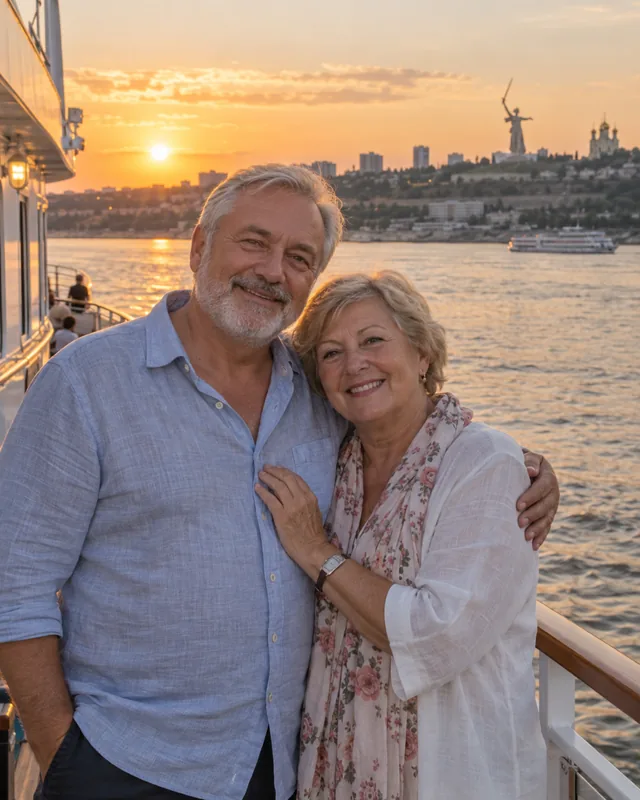 Abend auf dem Schiff